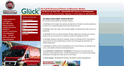 Desktop Screenshot of glueck-transporter.de
